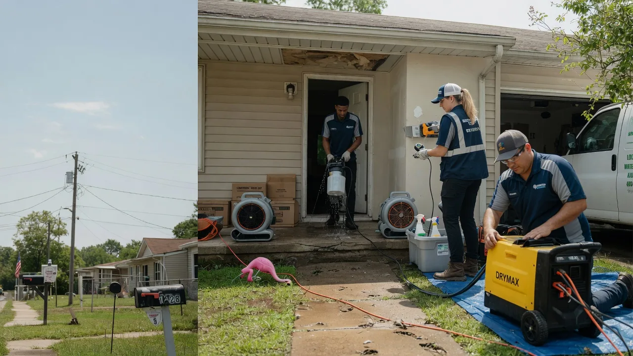 Storm Damage Water Removal in Overland, MO near me